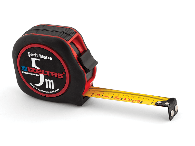 İZELTAŞ PLASTİK METRE 5 mt